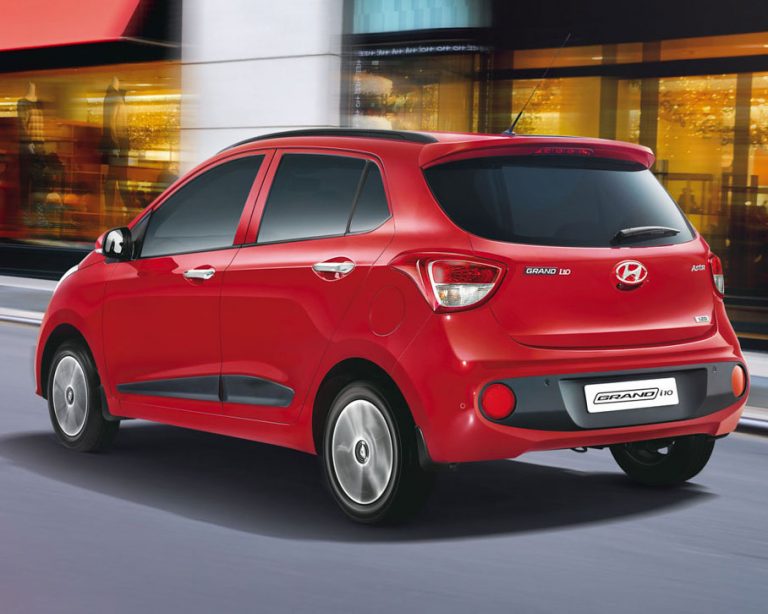 hyundai grand i10 red